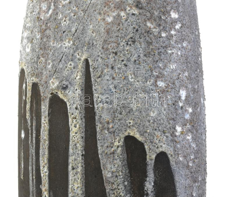 Jelzés nélkül: Retró kerámia váza, korának megfelelő állapotban, m: 31 cm - Image 2