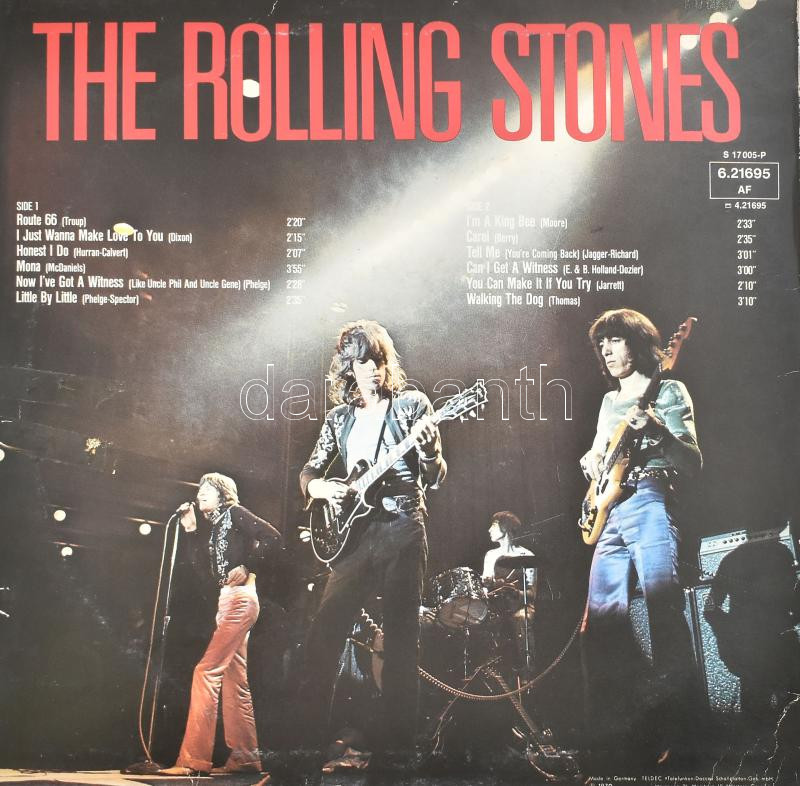 The Rolling Stones - The Rolling Stones. Vinyl, LP, Club Edition, Promo. Decca. Németország, 1970. jó állapotban - Image 2