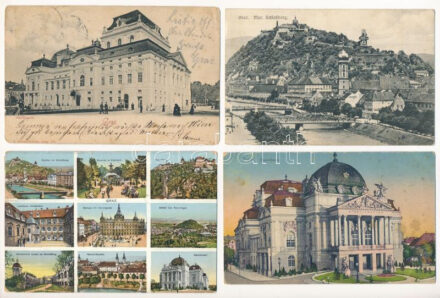 Graz - 6 pre-1945 postcards
