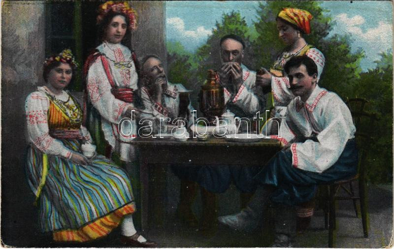 Typy malorossyjskie / Kleinrussische Typen / Ukrainian folklore (EK)