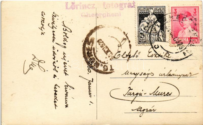 1929 Gyilkos, Ghilcos, Lacul Rosu; Gyilkos télen / Iara / in winter. Lőrincz photo (EK) - Image 2