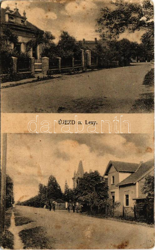 Újezd nad Lesy (Praha, Prag, Prága, Prague); street view, villa (Rb)