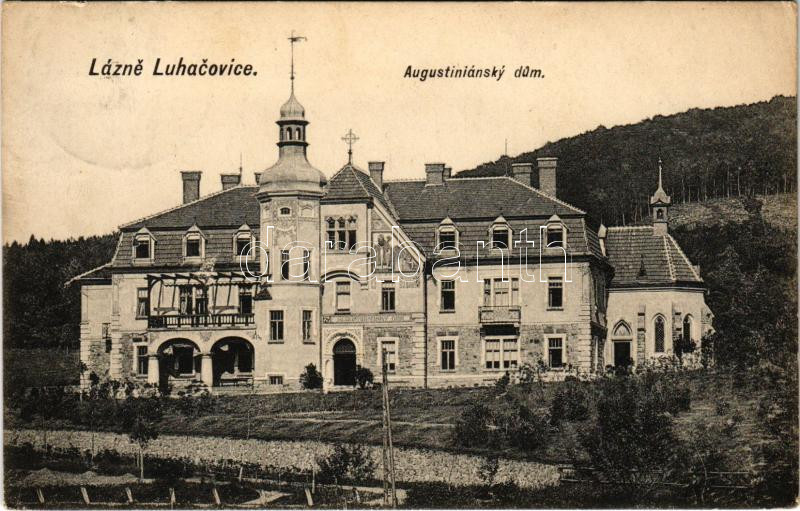 Luhacovice, Lázne Luhacovice, Bad Luhatschowitz; Augustiniánsky dum / spa (Rb)