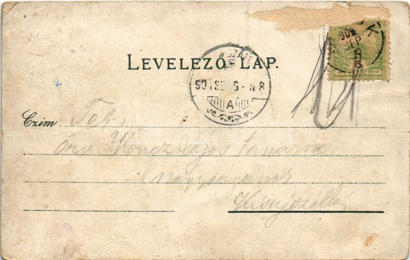 1904 Siófok, fürdőház (Rb) - Image 2