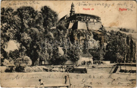 1908 Nyitra, Nitra; Püspöki vár / bishop's castle (Rb)
