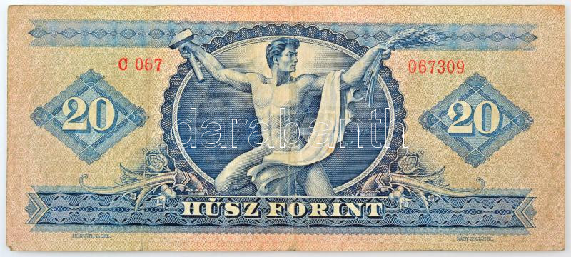 1960. 20Ft 'C 067 067309' T:F,VG Adamo F12 - Image 2