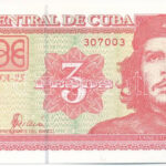 Kuba 2004. 3P 'Che Guevara' T:AU Cuba 2004. 3 Pesos 'Che Guevara' C:AU Krause P#127