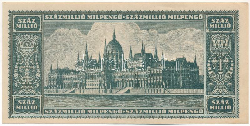 1946. 100.000.000MP T:F szép papír Adamo P33 - Image 2