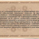 1946. 10.000AP sorszámozott, vízjeles papíron T:AU Adamo P49 - Image 2