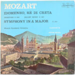 Mozart, Miskolc Symphony Orchestra, Péter Mura - Idomeneo, Ré Di Creta / Symphony In A Major K.134. Vinyl, LP, Stereo. Hungaroton. Magyarország, 1973. jó állapotban