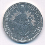1929. 2P Ag 'Madonna' T:VF,F Adamo P7