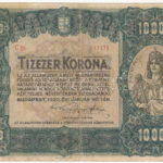 1920. 10.000K 'Orell Füssli Zürich' piros sorozat- és sorszámmal 'C 26 047478' T:F apró lyukak, kis szakadások, fo. Adamo K41