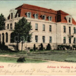 1905 Neuruppin, Schloss in Wustrau b. Neu-Ruppin / castle