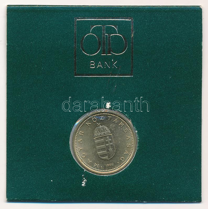 1992. 1Ft Cu-Ni-Zn 'OTP Bank / Takarékossági Világnap' papírtokban T:AU - Image 2