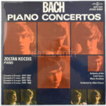 Bach - Zoltán Kocsis, Orchestra Of The Liszt Ferenc Music Academy, Albert Simon - Piano Concertos. Vinyl, LP. Hungaroton. Magyarország, 1976. jó állapotban