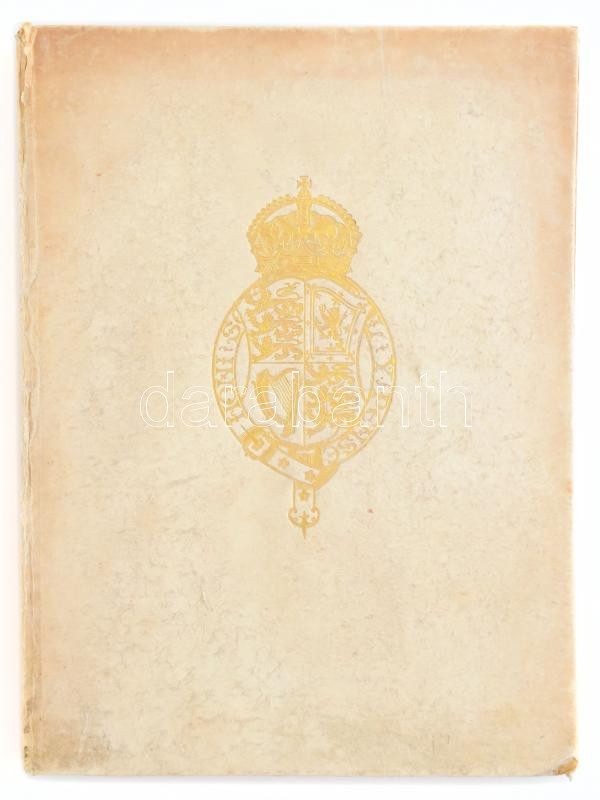 1937 VI. György angol király koronázására szóló meghívó egy azonosítatlan magyar miniszter részére (hajtva) valamint a koronázás programja.: The form and order of the service that is to be performed and the ceremonies that are to be - Image 3
