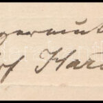 1836 gróf Hardenberg által aláírt elismervény - Image 2
