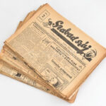 1946-1950 Szabad Száj I-V. évfolyamok számai, kb. 50 db, vegyes állapotban