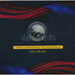 Amerikai Egyesült Államok 2019S 1$ 'American Innovation - Delaware' karton díszcsomagolásban T:PP (Reverse Proof) USA 2019S 1 Dollar 'American Innovation - Delaware' in decorative cardboard case C:PP (Reverse Proof) - Image 2