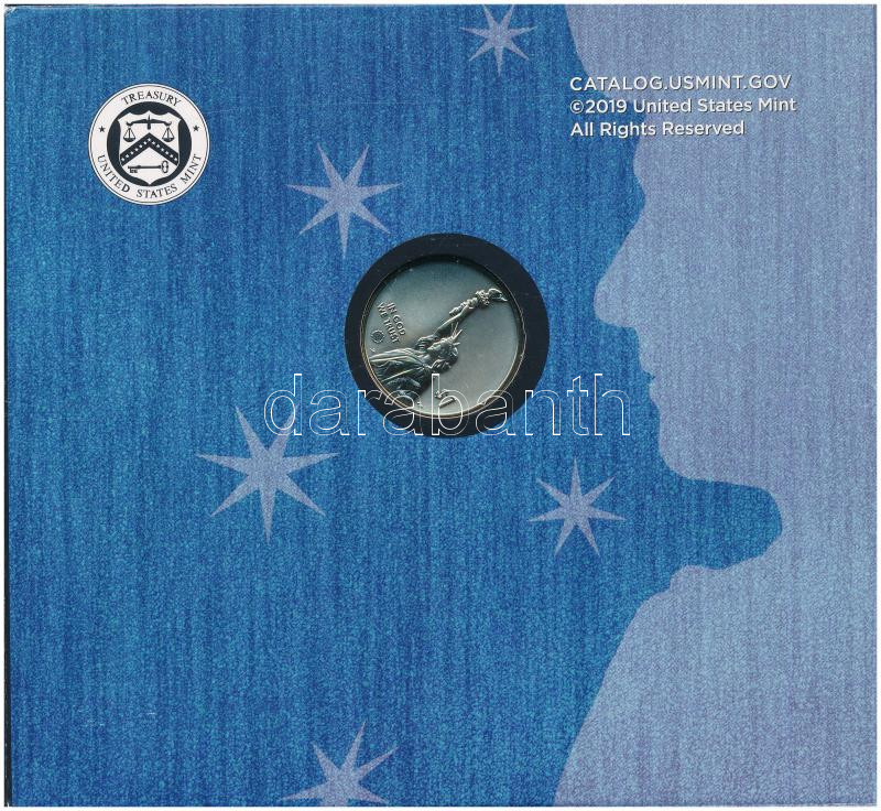 Amerikai Egyesült Államok 2019S 1$ 'American Innovation - Delaware' karton díszcsomagolásban T:PP (Reverse Proof) USA 2019S 1 Dollar 'American Innovation - Delaware' in decorative cardboard case C:PP (Reverse Proof) - Image 3