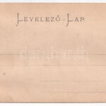 Blaha Lujza és Sárika. Strelisky cs. és kir. udvari fényképész. Emb. (vágott / cut) - Image 2