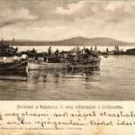 1904 Siófok, Halászat a Balatonon II. rész. Előkészület a halászatra. Ellinger Ede cs. és kir. udvari fényképész kiadása (EB)