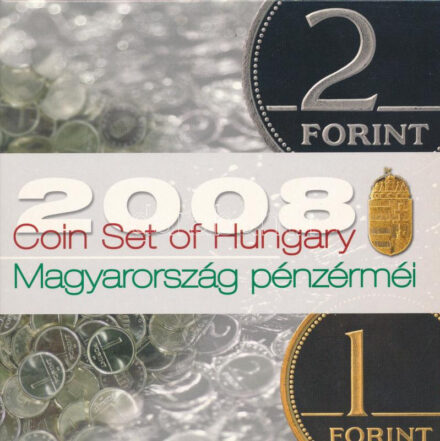 2008. 1Ft-100Ft (7xklf) 'Búcsú az egy- és kétforintostól' forgalmi sor szettben T:PP Adamo FO42.1