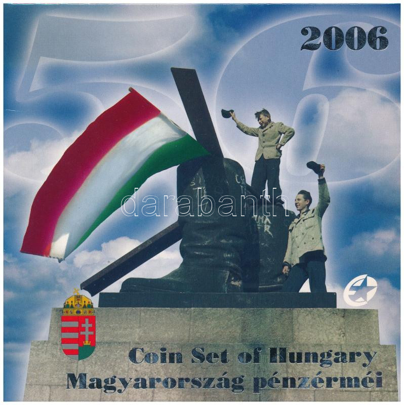 2006. 1Ft-100Ft (7xklf) '1956-os forradalom' forgalmi sor szettben T:PP belső tok ragasztása kissé elengedett Adamo FO40.1