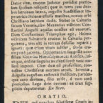 1741 Régi, rézmetszetű szentkép Nagyszombat 7,5x13 cm - Image 2