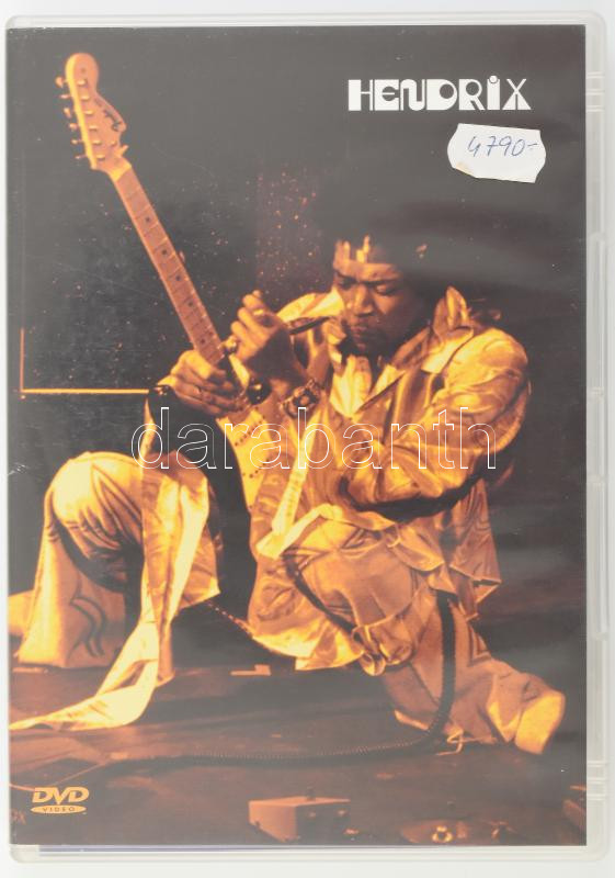 Hendrix - Band Of Gypsys. DVD, DVD-Video, PAL. MCA Records. Európa, 1999. jó állapotban
