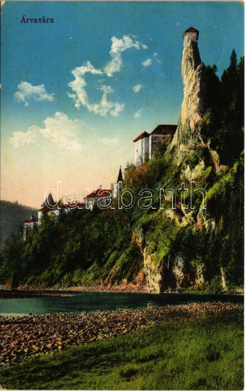 1917 Árvaváralja, Oravsky Podzámok; vár. Feitzinger EDe No. 871. / hrad / castle (EK)