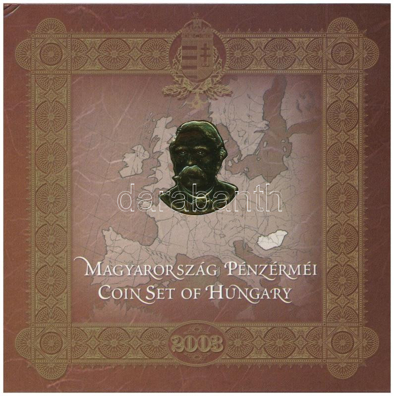 2003. 1Ft-100Ft (7xklf) forgalmi sor szettben + 20Ft 'Deák Ferenc' forgalmi emlékérme T:PP Adamo FO36.1