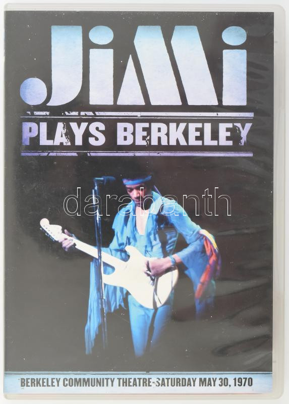 Jimi Hendrix - Jimi Plays Berkeley. DVD, DVD-Video, Multichannel, PAL, Copy Protected, Stereo. MCA Records. Euópa, 2003. jó állapotban