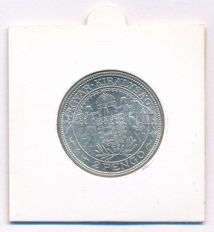 1938. 2P Ag 'Madonna' T:UNC,AU Adamo P7 - Image 2