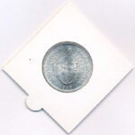 1938. 2P Ag 'Madonna' T:UNC,AU Adamo P7