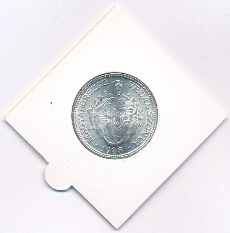 1938. 2P Ag 'Madonna' T:UNC,AU Adamo P7