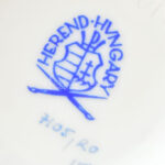 Herendi Rothschild mintás váza, jelzett, kopásokkal, m: 13,5 cm - Image 2