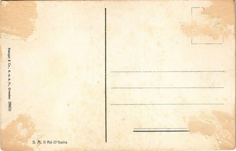S.M. II. Ré D'Italia / Vittorio Emanuele III di Savoia. litho (Rb) - Image 2