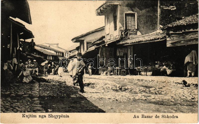 Shkoder, Shkodra, Skadar, Skodra, Scutari, Skutari; Au Bazar de Shkodra / market, bazaar (Rb)