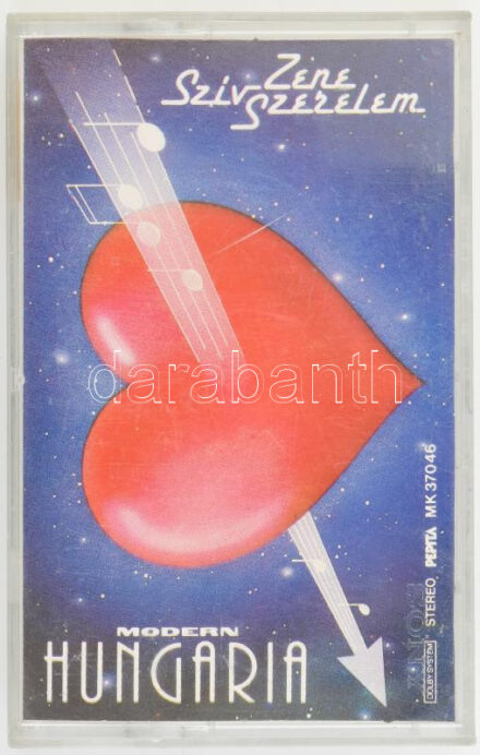 Modern Hungária - Szív Zene Szerelem. Kazetta, Album. Pepita. Magyarország, 1986. jó állapotban