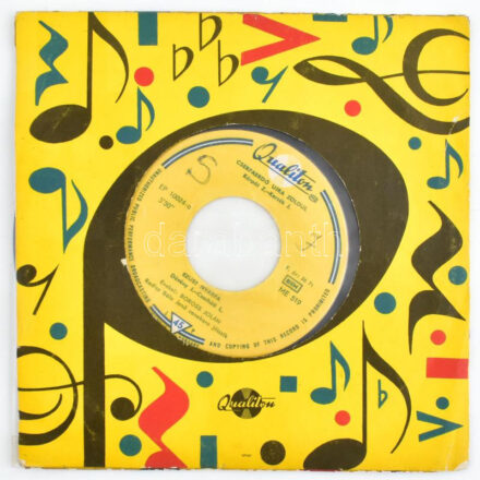 Boross Jolán - Minek turbékoltok - Hungarian Folk Songs. Vinyl, 7', 45 RPM, EP, Mono. Qualiton. Magyarország. jó állapotban
