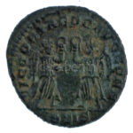 Római Birodalom / Siscia / Constans 340-348. AE4 Cu (1,85g) T:XF Roman Empire / Siscia / Constans 340-348. AE4 Cu 'CONSTAN-S PF AVG / VICTORIAE DD AVGGQ NN - ASIS' (1,85g) C:XF - Image 2