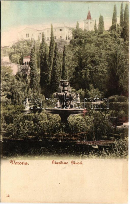 Verona, Giardino Giusti / park, garden