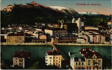 Salzburg mit Mozartsteg (EK)