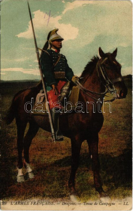 L'Armée Francaise, Dragons, Tenue de Campagne / French military, dragoon (EK)