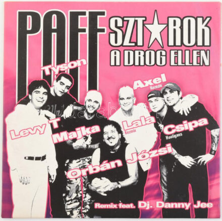 Sztárok A Drog Ellen - Paff, A Bűvös Sárkány. CD, Maxi-Single. Magneoton. Magyarország, 2004. jó állapotban
