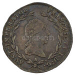 Ausztria 1820A 5kr Ag 'I. Ferenc' T:VF patina, karc Austria 1820A 5 Kreuzer Ag 'Franz I' C:VF patina, scratch Krause KM#2123