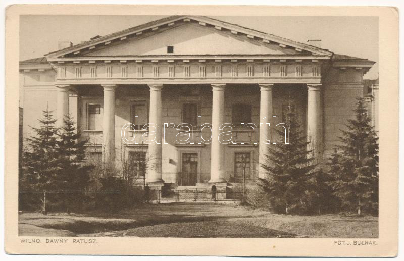 Vilnius, Wilno; Dawny Ratusz / town hall (EK)