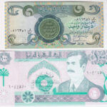 Irak 1984. 1D + 1991. 100D 'Öbölháborús kiadás' T:UNC Iraq 1984. 1 Dinar + 1991. 100 Dinars 'Emergency Gulf War Issue' C:UNC