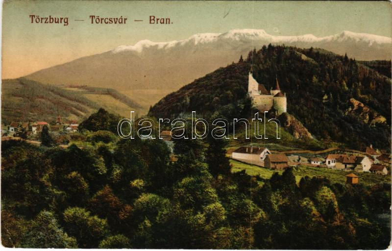 Törcsvár, Törzburg, Bran-Poarta, Bran; vár. Fr. Bröhm felvétele / castle (EK)